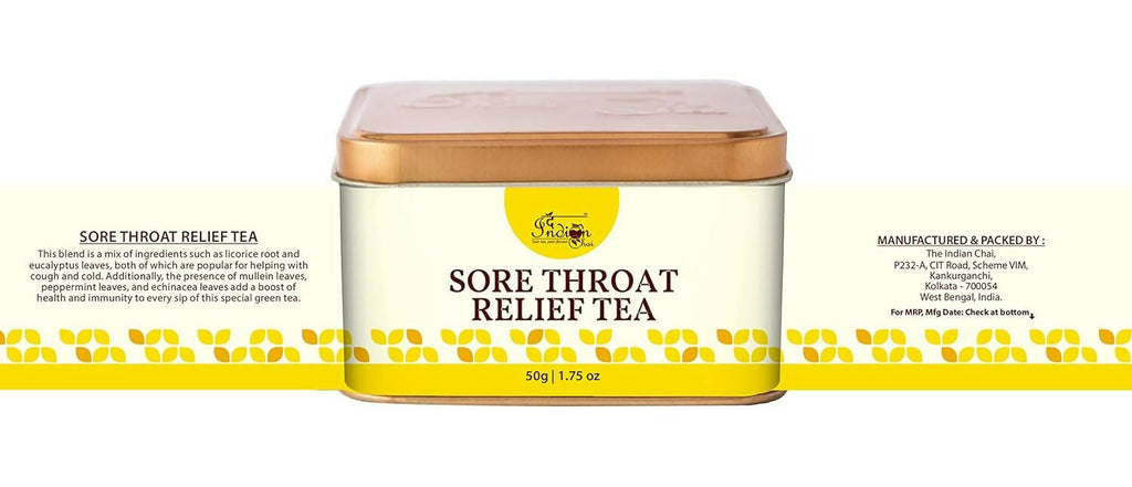 The Indian Chai – Sore Throat Relief Tea