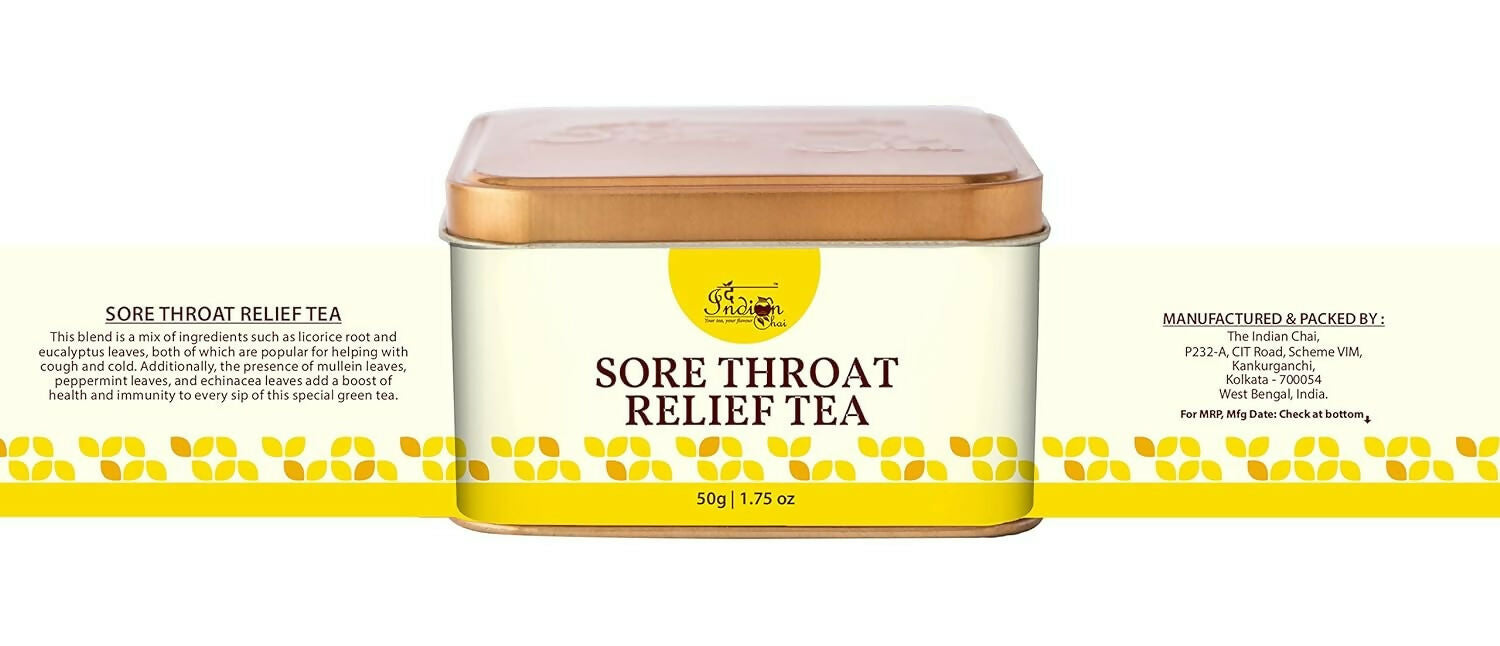 The Indian Chai – Sore Throat Relief Tea