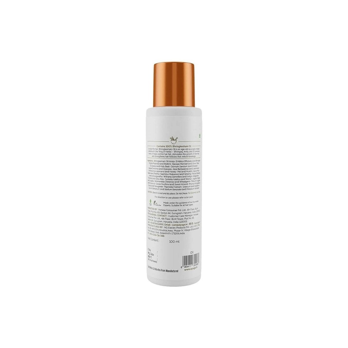 Ayuga 100% Bhringkesham Hair Fall Control Oil