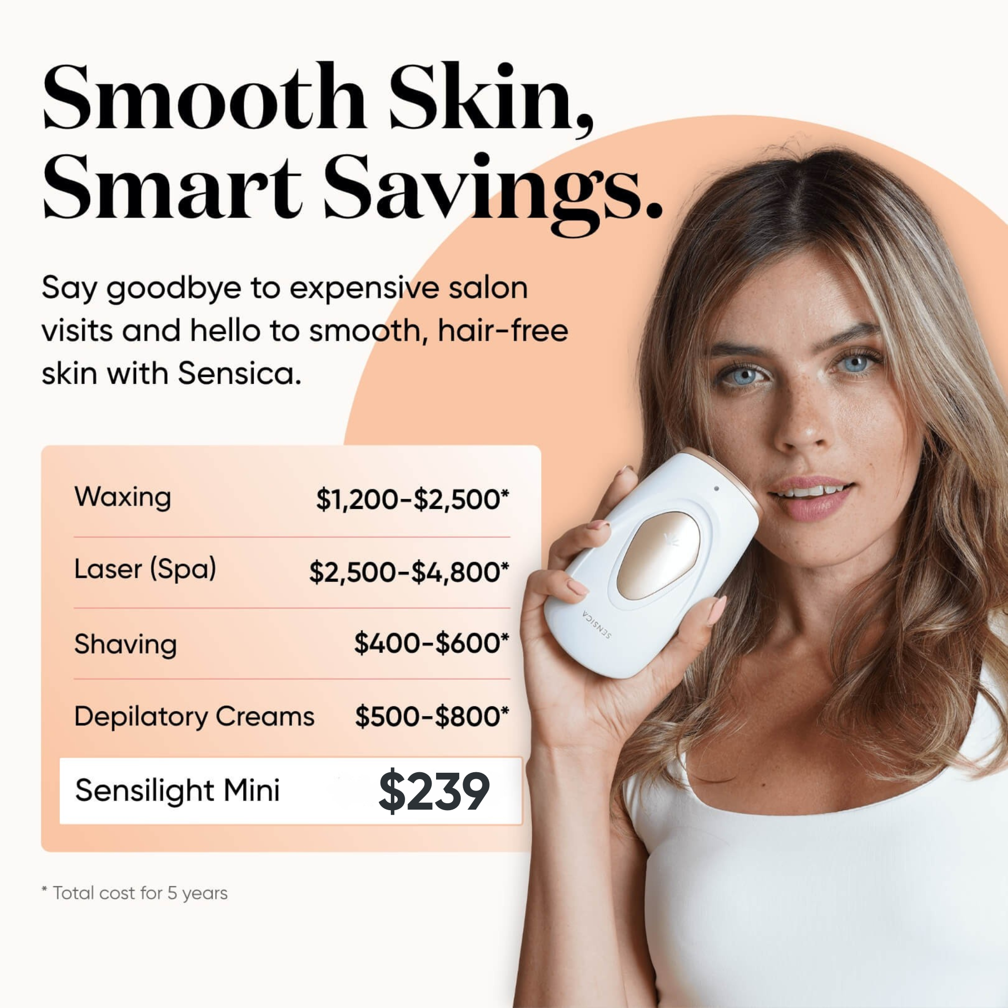 Sensilight™ Mini Smart Hair-Removal