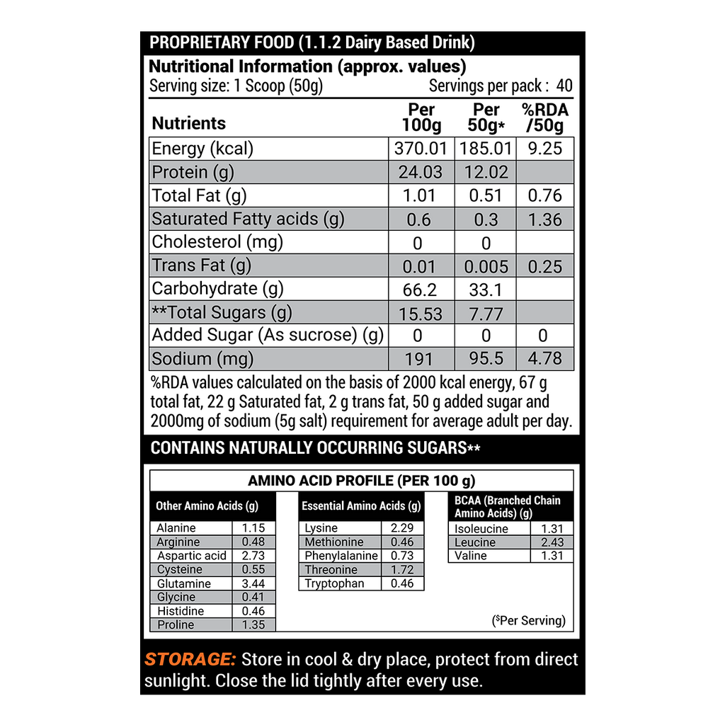 Patanjali Nutrela Sports Mass Gainer (Mal- Kulfi)