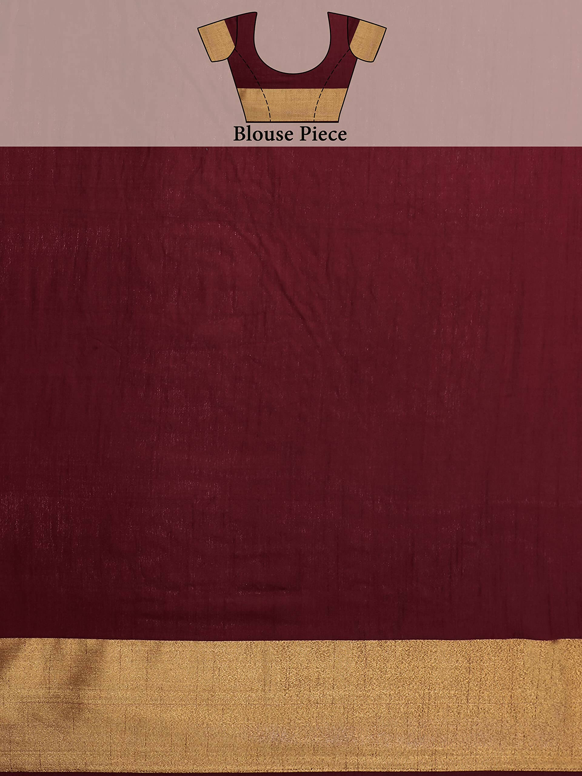 Mimosa Women's Banarasi Silk Multicolor Saree