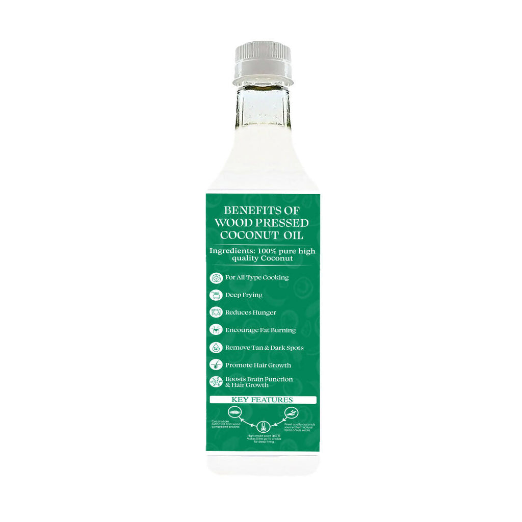 Dorjee Wellness Wood Pressed Coconut Oil