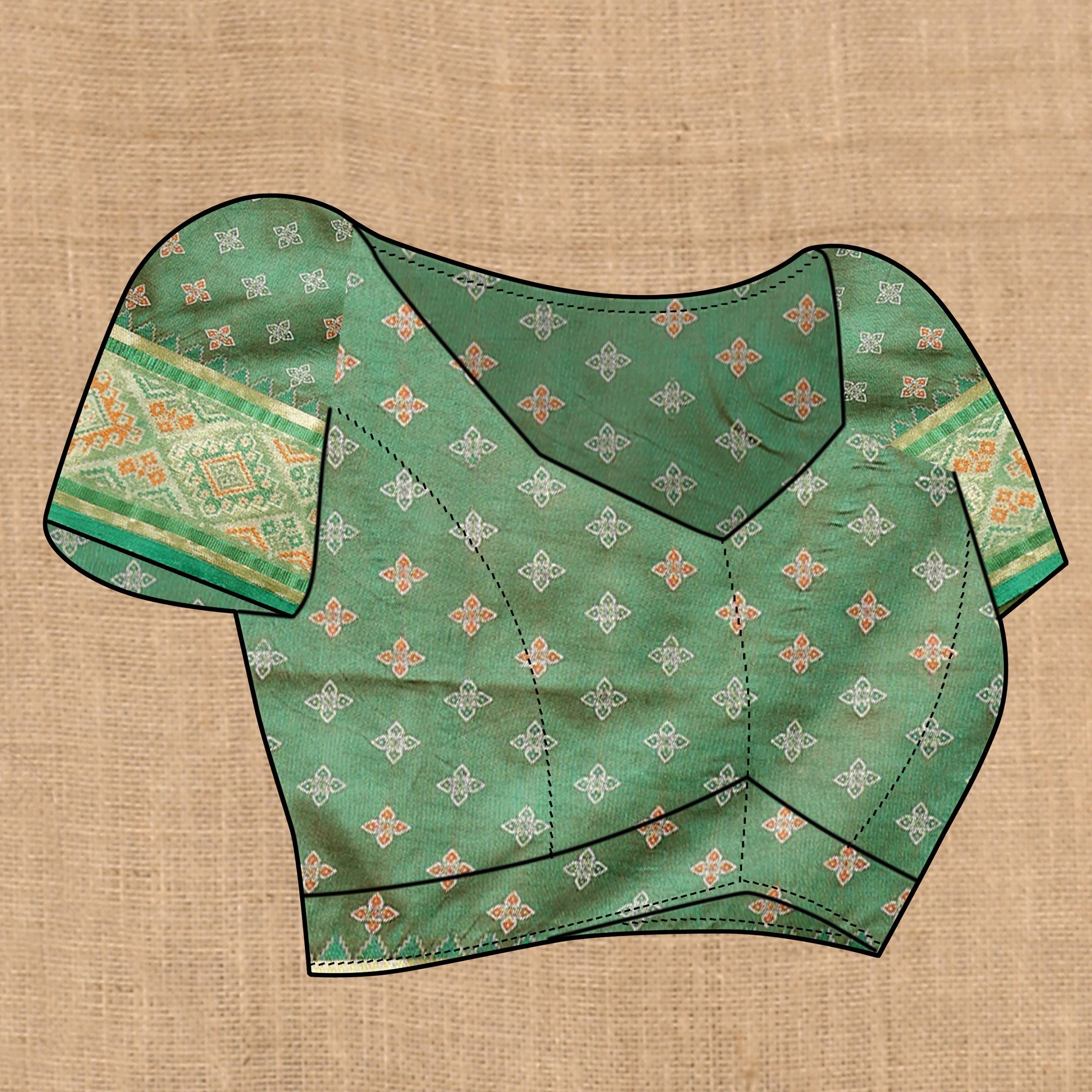 Vedant Vastram Purple Color Kanjeevaram Patola Silk Saree - Purple