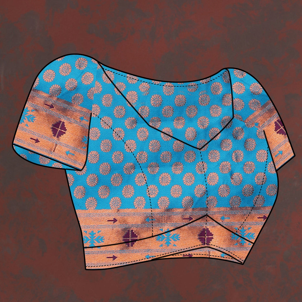 Vedant Vastram Violet Color Paithani Silk Saree - Violet