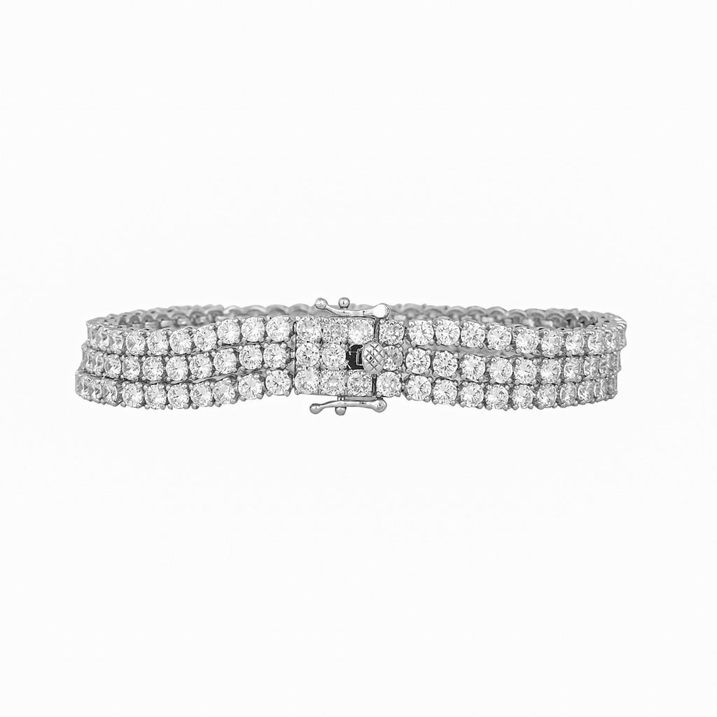 Nuyug TriSparkle Anti Tarnish Diamond Bracelet