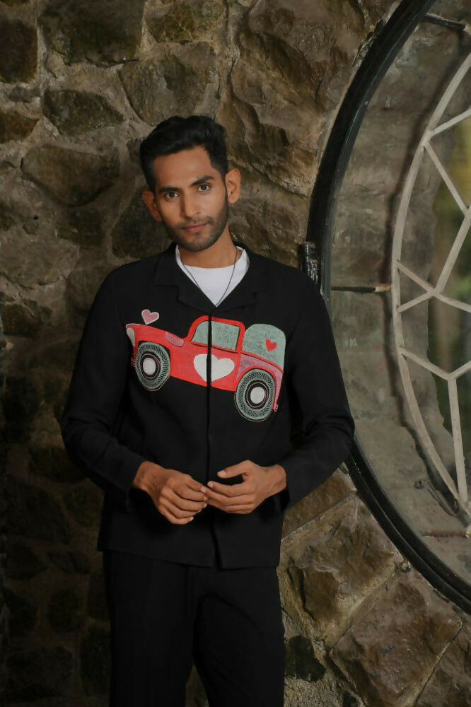 Cruise Black Shacket by Hilo Design