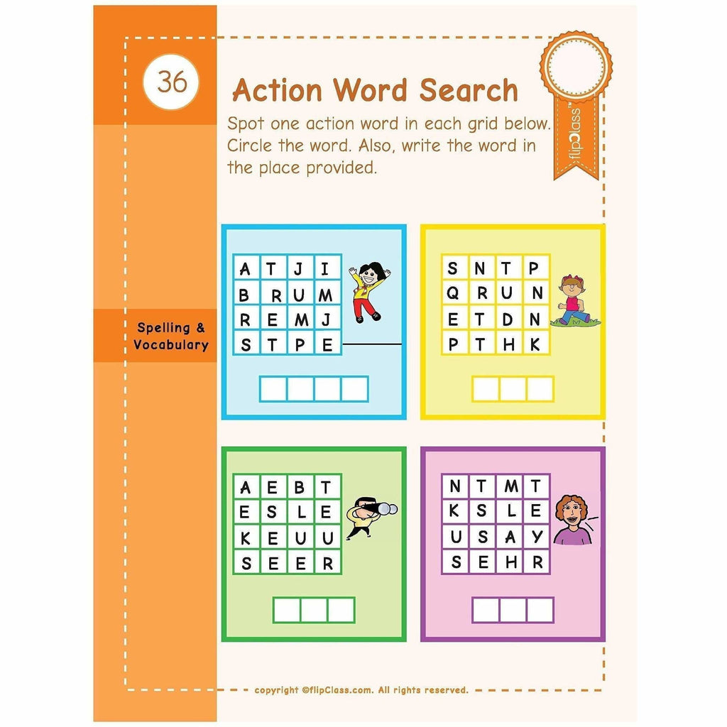 Genius Kids Worksheets for Lkg - Set of 8 Workbooks for LKG, KG-1