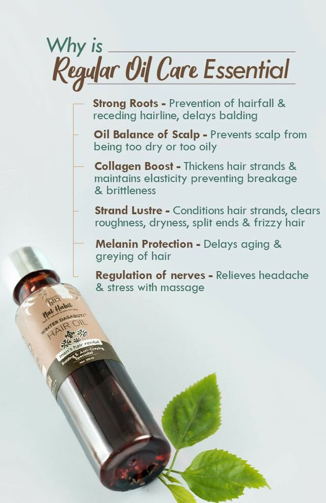 Nat Habit Men's Revital Winter Hair Oil