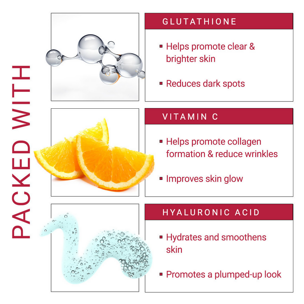 Nudge Glutathione Powder For Clear Skin - Mixed Berries