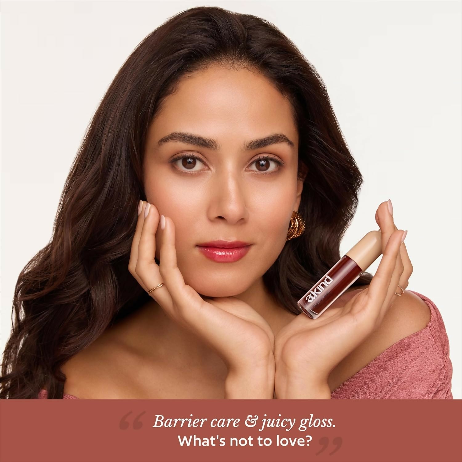 Akind Take A Shine Tinted Lip Gloss Oil - 04 TLC