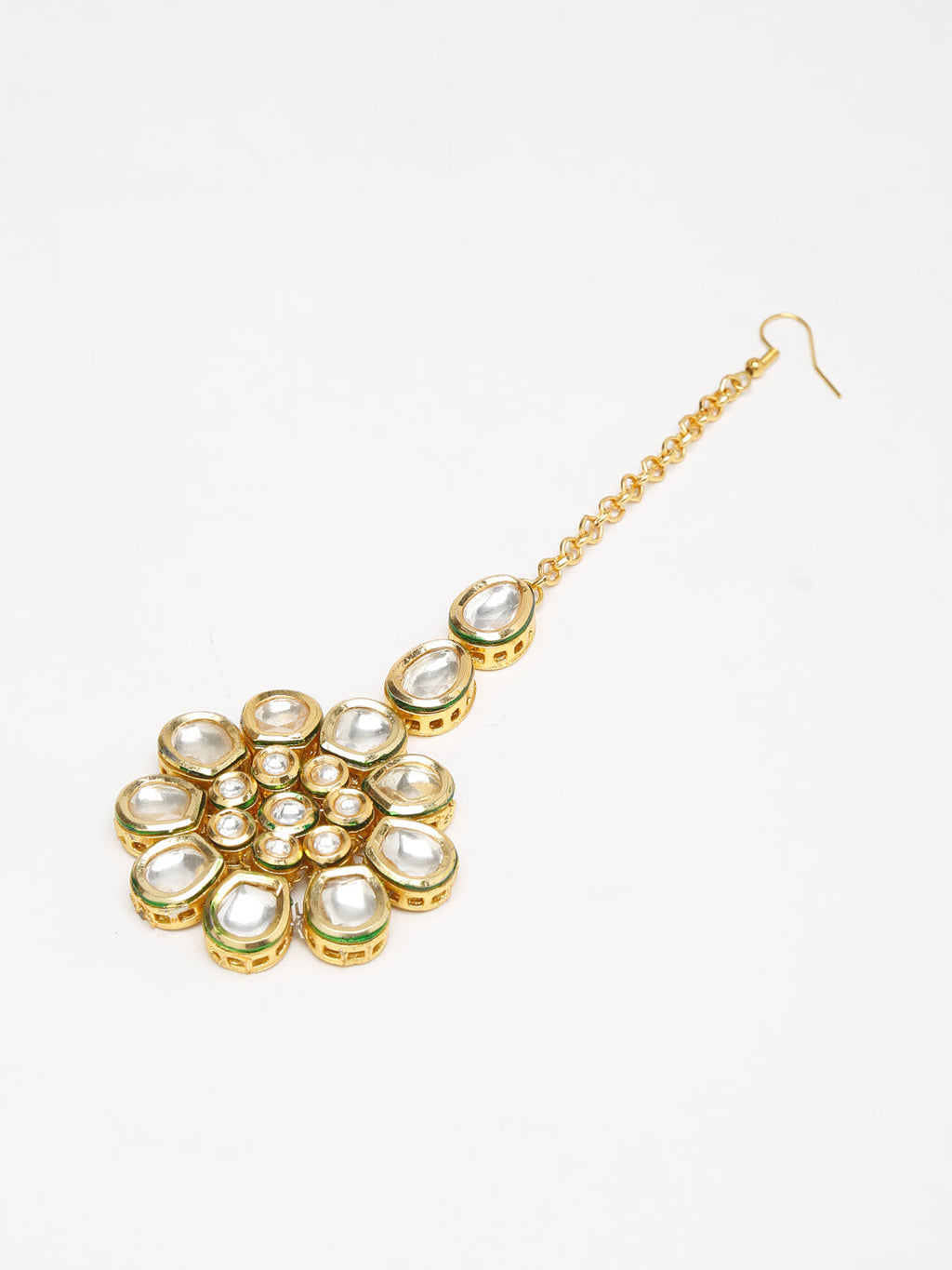 Kundan Maang Tikka - Ruby Raang