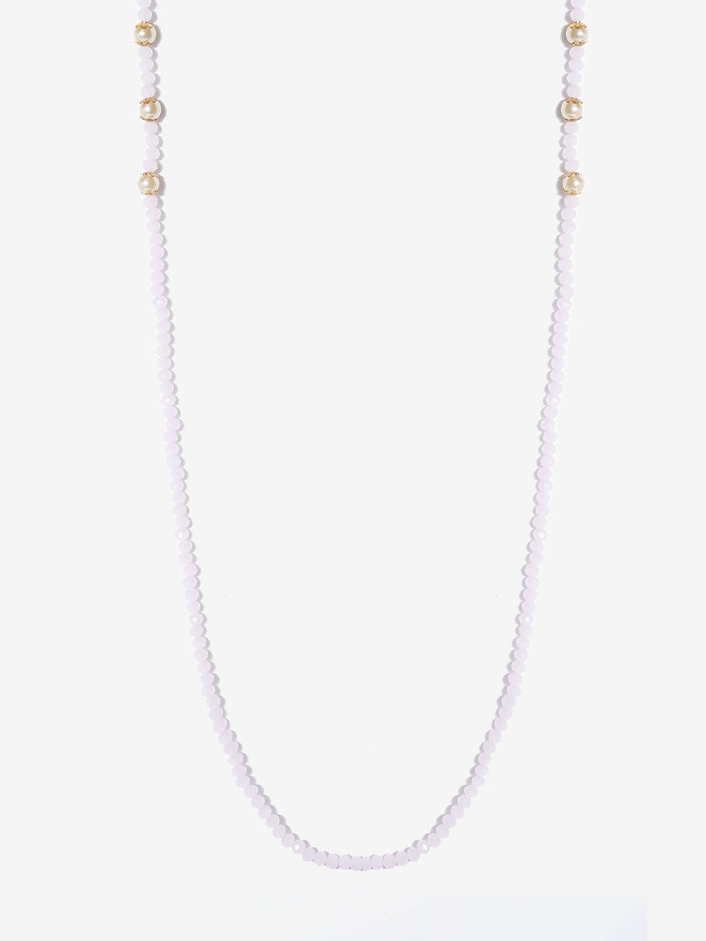 Stone And Gold-Polished Mask Chain - Ruby Raang