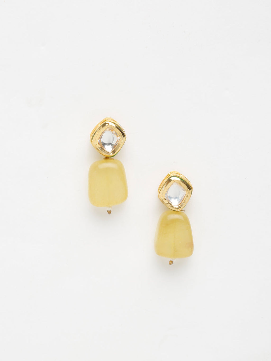 Kundan Studs - Ruby Raang