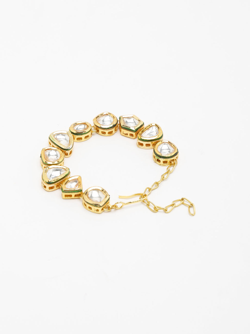 Kundan Bracelet - Ruby Raang