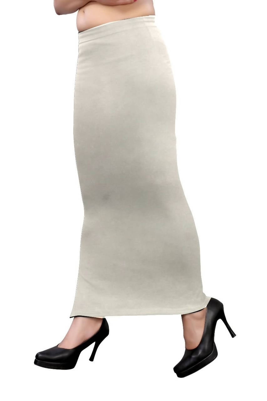 Vamika White Cotton Lycra Petticoat
