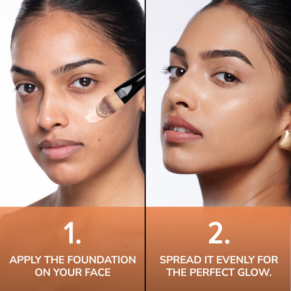Mila Beaute Longwear Weightless Matte Finish Foundation with SPF 15 - Pure Natural