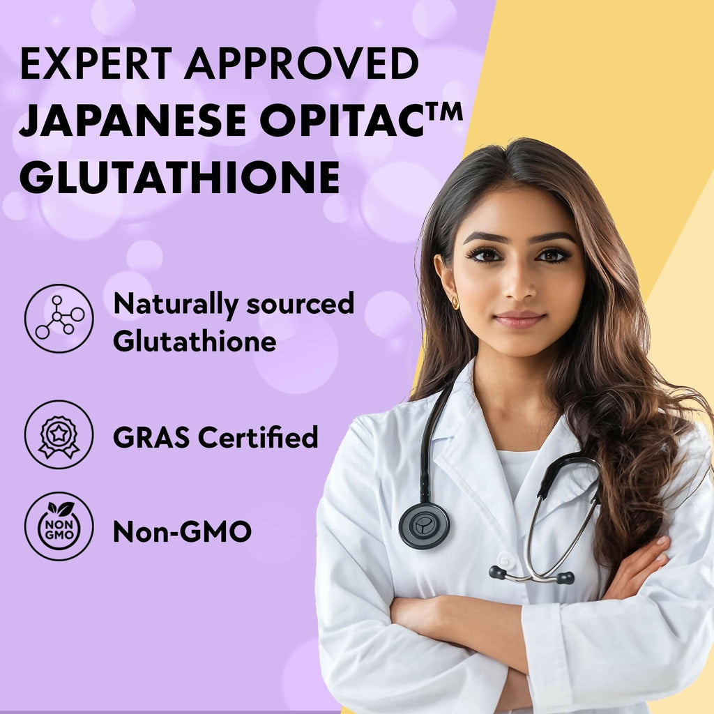 Chicnutrix Glow 500mg Effervescent Tablets - Black Currant Flavour Antioxidants For Clear, Glowing Skin
