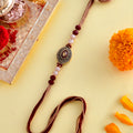 trueBrowns X Voylla Beaded Gem Studded Thread Rakhi