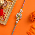 trueBrowns X Voylla Enameled Pearl Beads Thread Rakhi