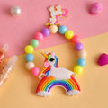 trueBrowns X Voylla Colorful Rainbow And Unicorn Beaded Kids Rakhi