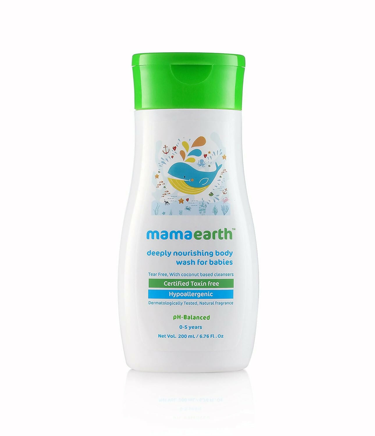 Mamaearth Natural Mosquito Repellent Gel & Deeply Nourishing Wash for Babies