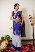 khanduapata Multicolor Kumbha Special Design Cotton Saree For Women
