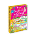 Dreamland Fun with Activity & Colouring Books Pack- A Pack of 4 Books : Children Interactive & Activity Book