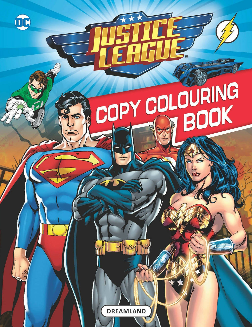Dreamland Justice League Copy Colouring Book : Children Drawing, Painting & Colouring Book