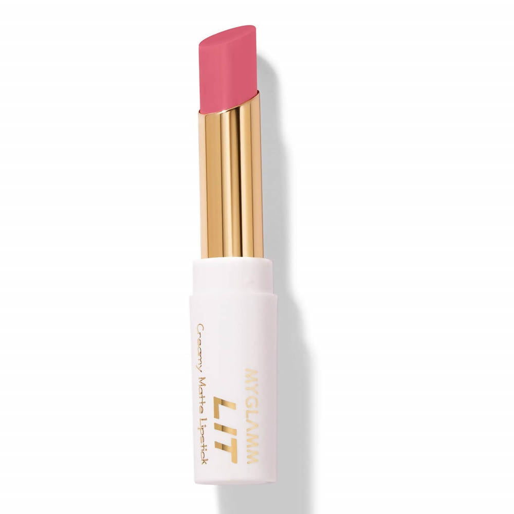 MYGLAMM LIT Creamy Matte Lipstick Tequila Sunrise