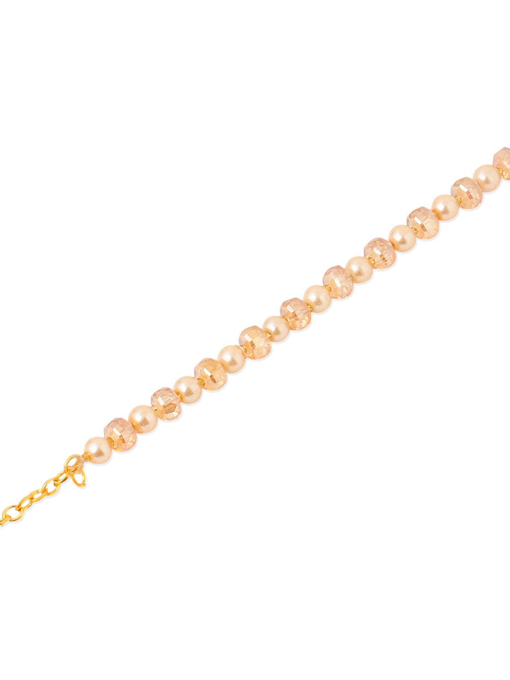 NVR Women Gold Toned Artificial Beads Wraparound Rakhi, Combo for Rakshabandhan