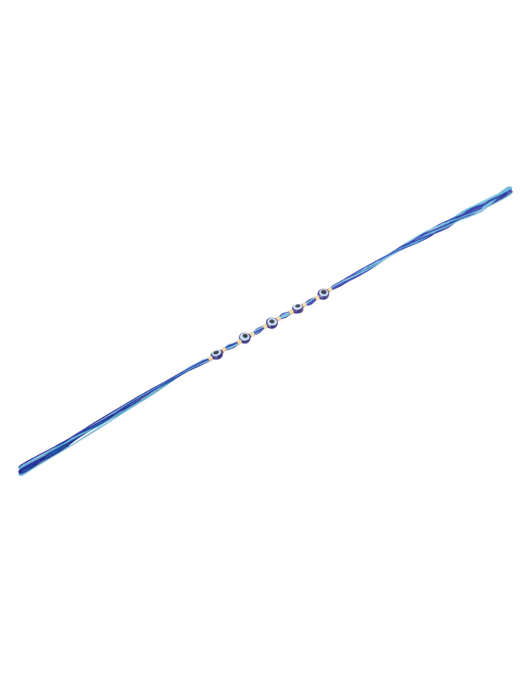 NVR Men's Blue Evil Eye Thread Rakhi, Combo for Rakshabandhan