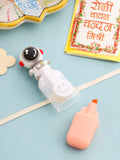 NVR Kids Cartoon Designer Peach Thread Rakhi with Roli Chawal Chandan & Mishri