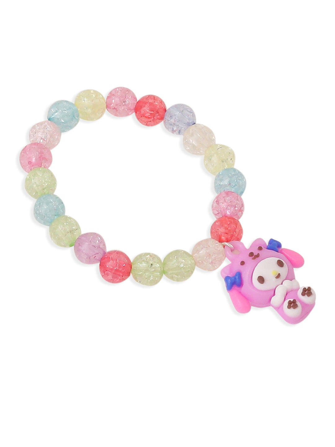 NVR Kids Set of 3 Cartoon Design Artificial Beads Thread Rakhi, Combo for Rakshabandhan