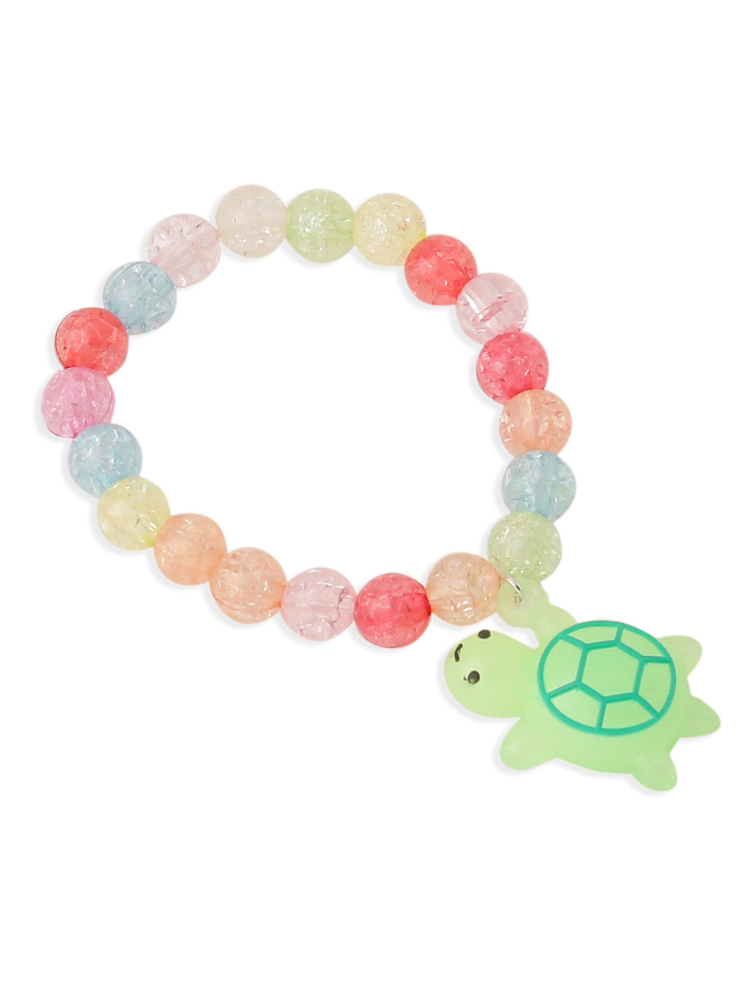 NVR Kids Set of 3 Cartoon Design Artificial Beads Thread Rakhi with Roli Chawal Chandan & Mishri