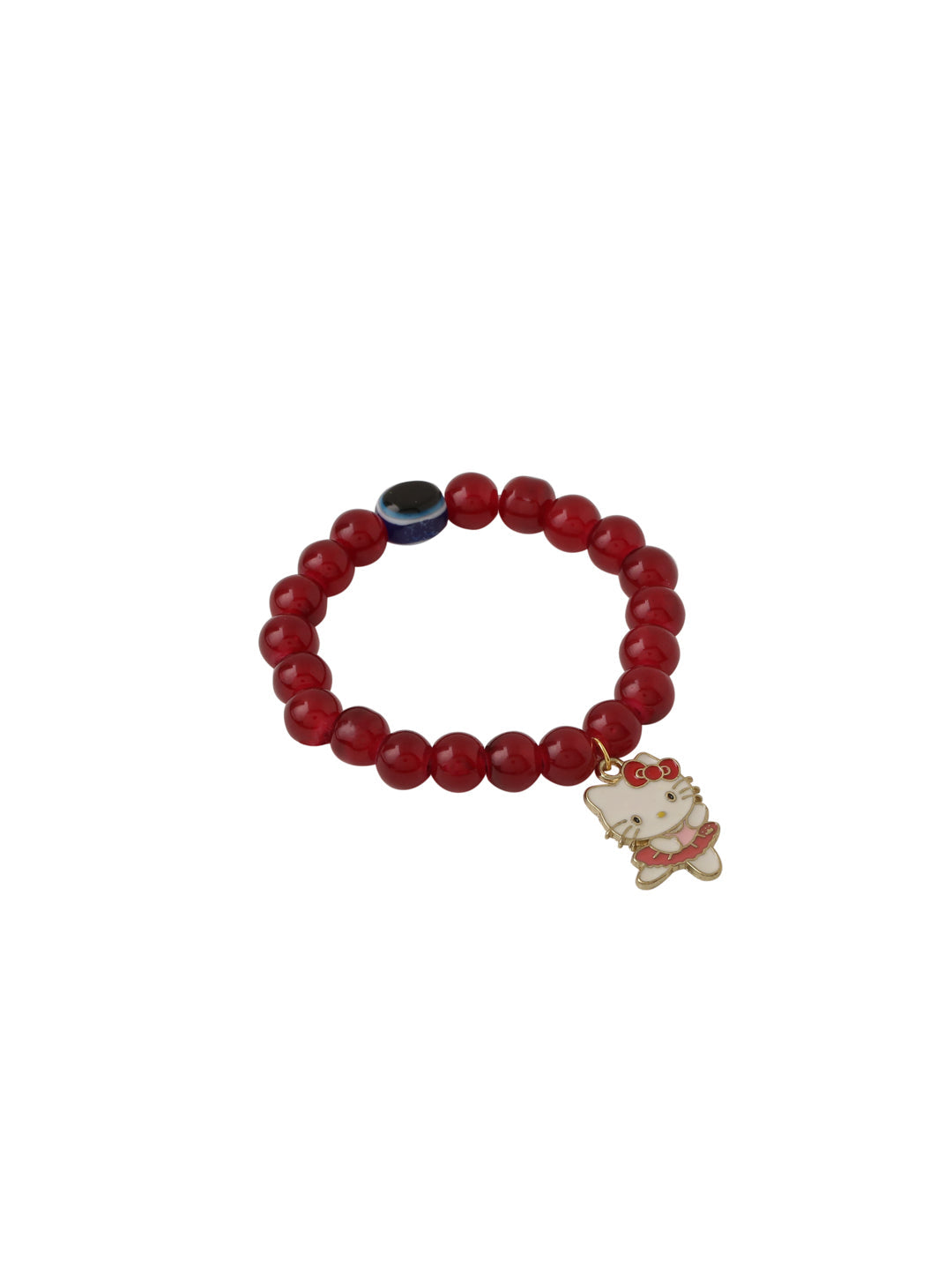 NVR Kids Cartoon Design Maroon Artificial Beads Thread Rakhi, Combo for Rakshabandhan