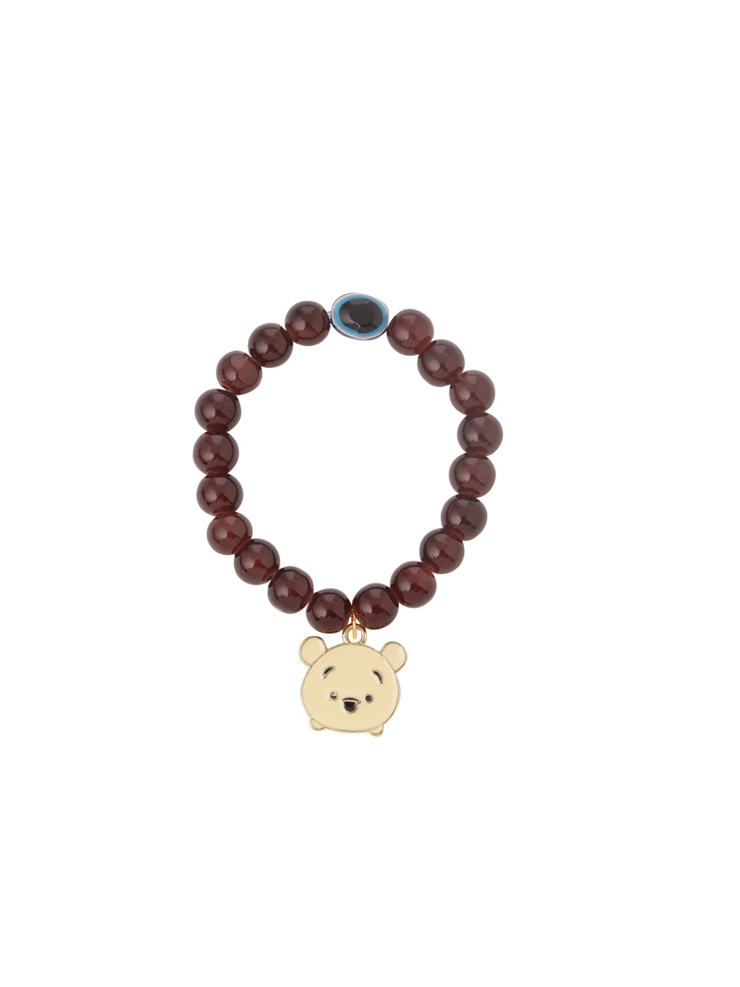 NVR Kids Cartoon Design Brown Artificial Beads Thread Rakhi, Combo for Rakshabandhan