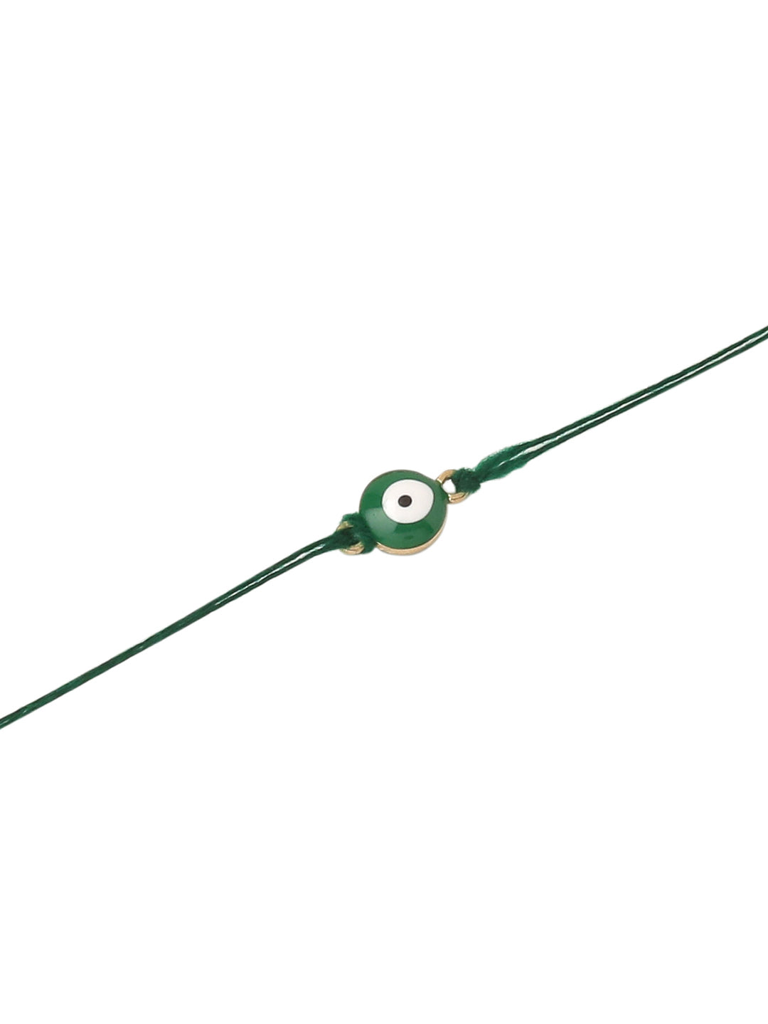 NVR Men's Set of 3 Multicolor Evil Eye Thread Rakhi, Combo for Rakshabandhan