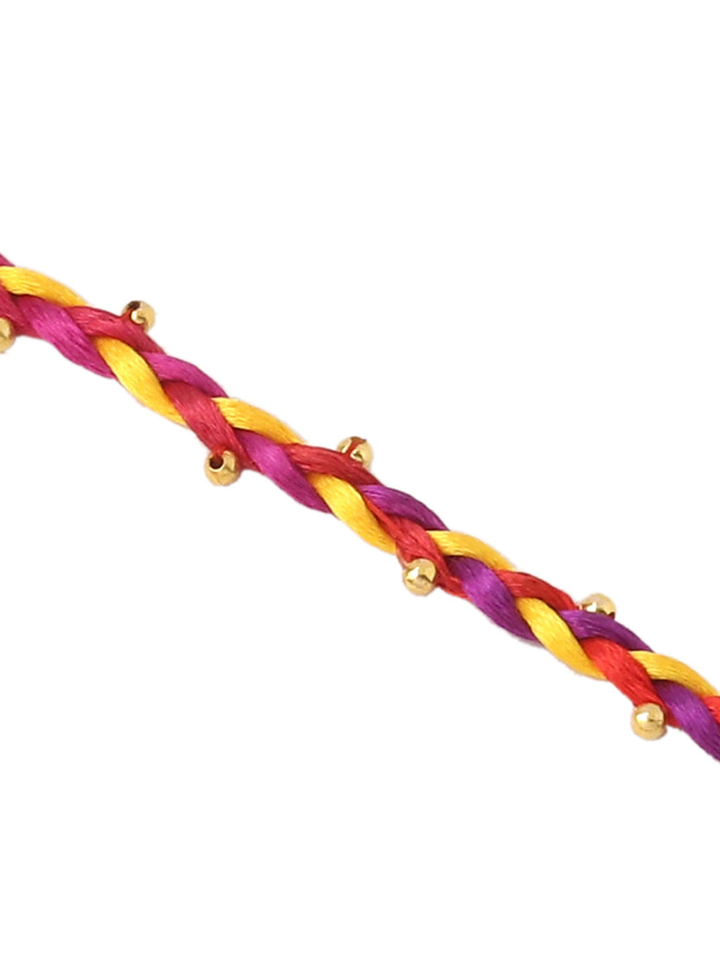 NVR Men Multicolor Artificial Beads Thread Rakhi, Combo for Rakshabandhan