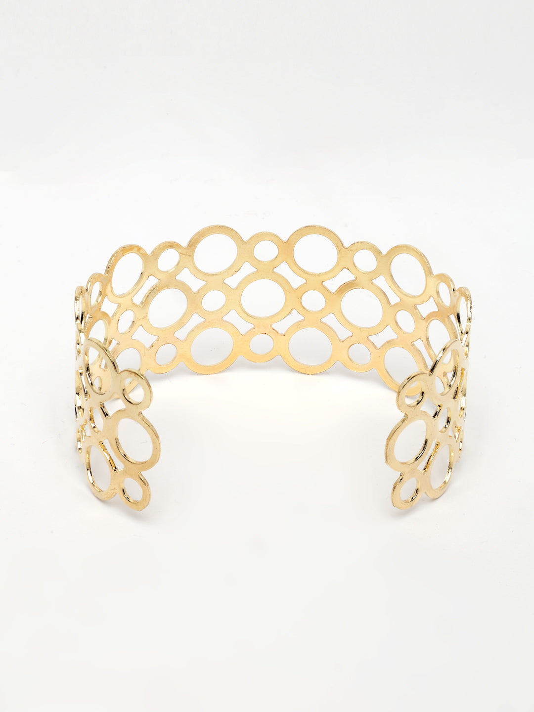 NVR Women's Gold-Polished Cuff Bracelet