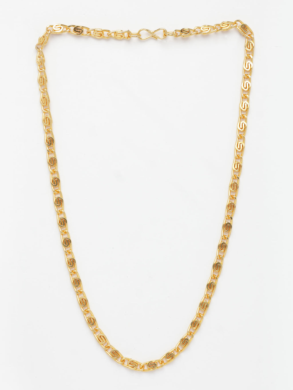 NVR Men's Gold-Polished Minimal Chain
