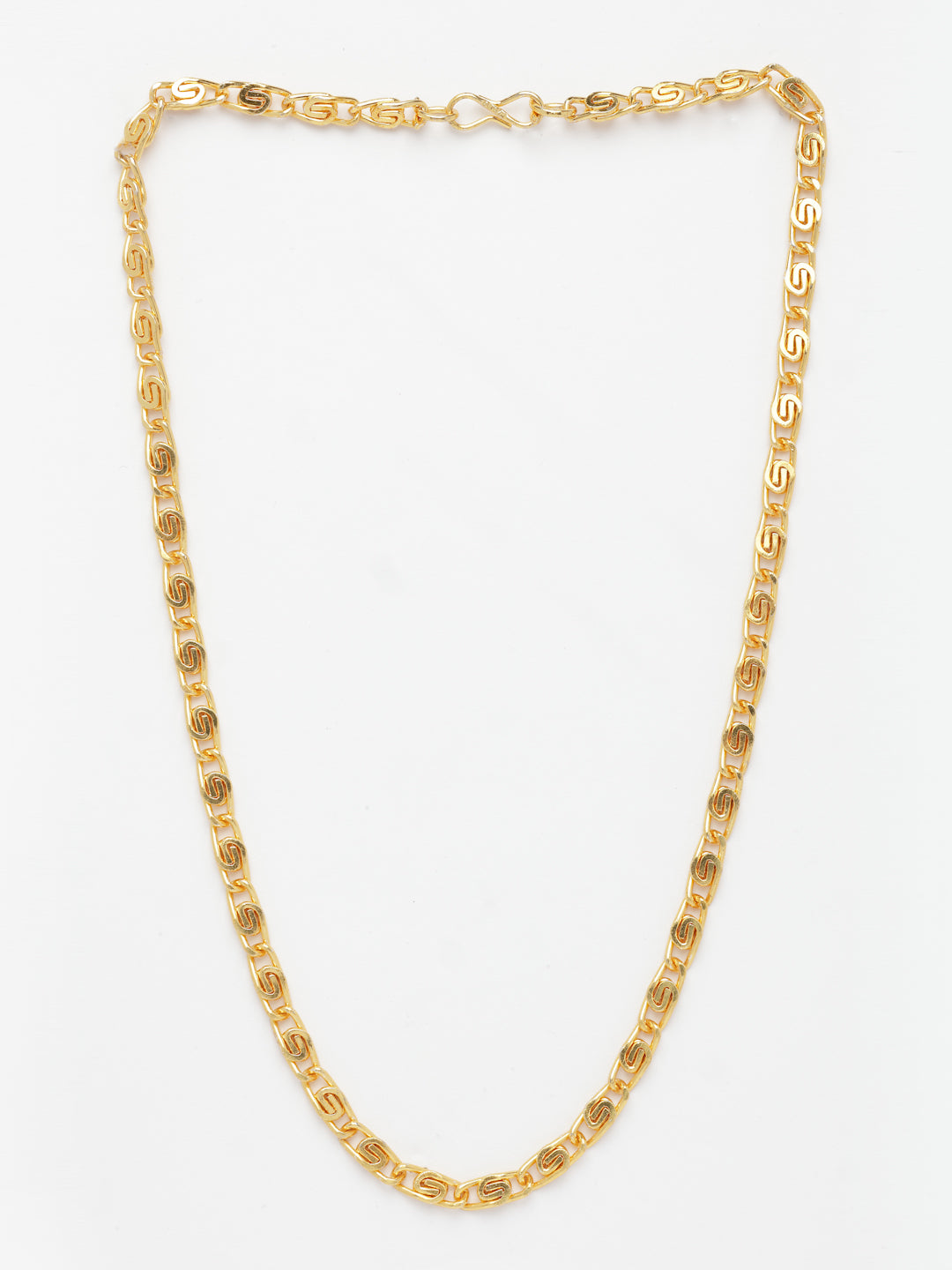 NVR Men's Gold-Polished Minimal Chain