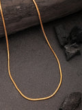 NVR Women's Gold-Polished Minimal Chain