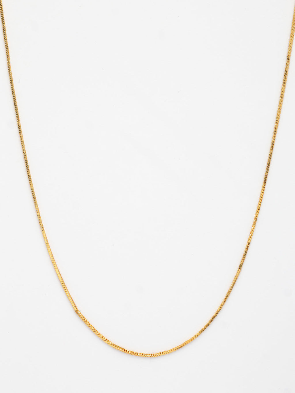 NVR Women's Gold-Polished Minimal Chain