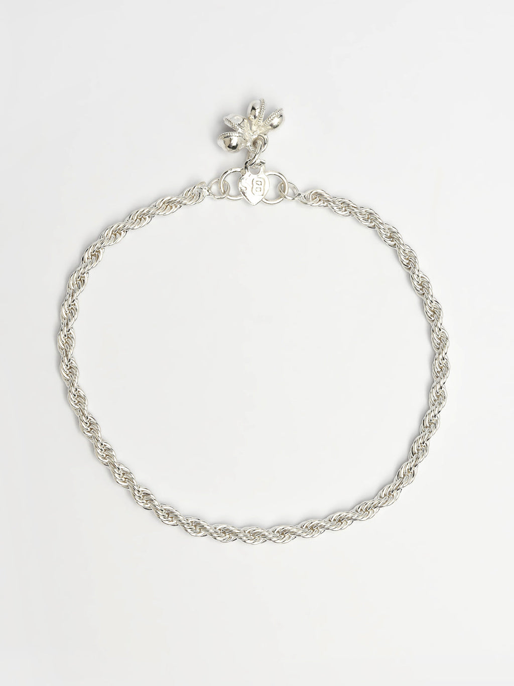 NVR Women's Set of 2 Silver-Plated Anklets