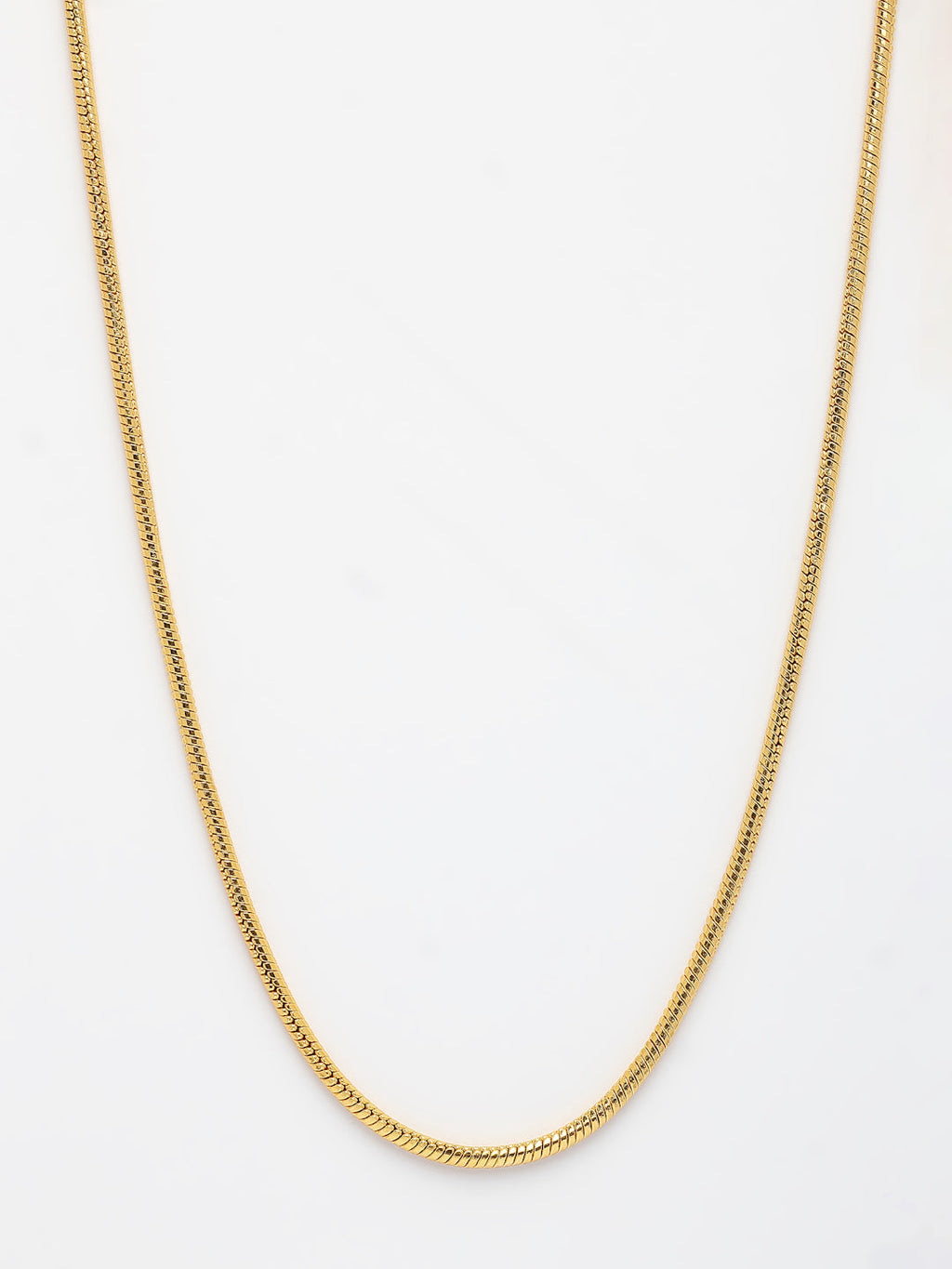 NVR Women's Set of 3 Gold-Polished Minimal Chain