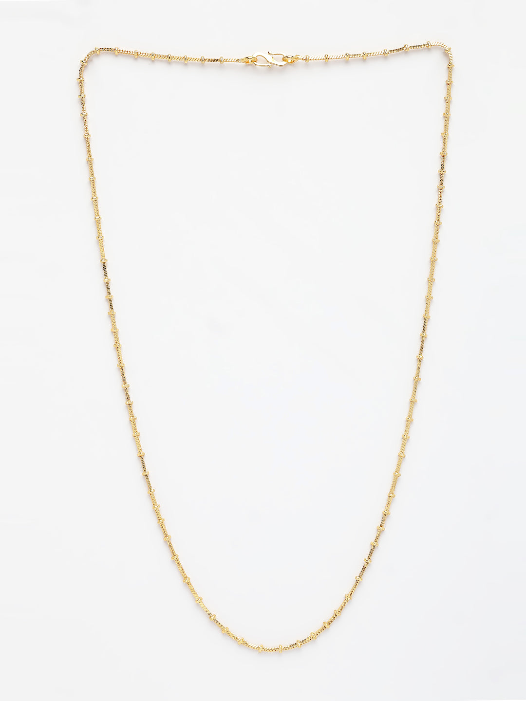 NVR Women's Set of 5 Gold-Polished Minimal Chain