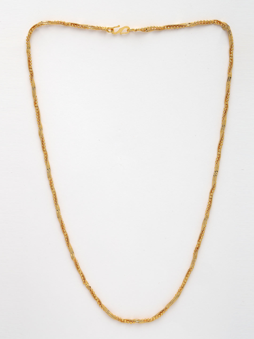NVR Women's Set of 5 Gold-Polished Minimal Chain
