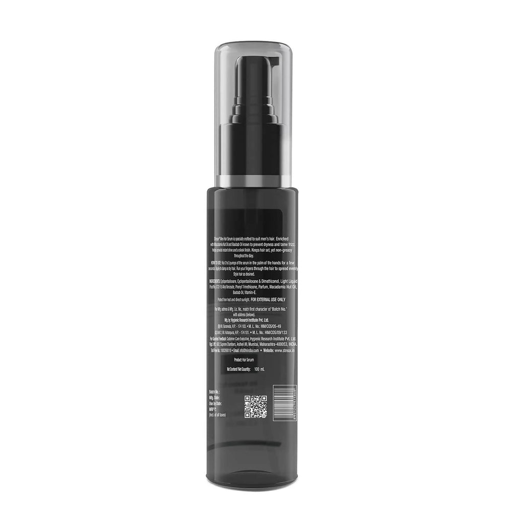 Streax Hair Serum With Macadamia Nut Oil & Baobab Oil For Men