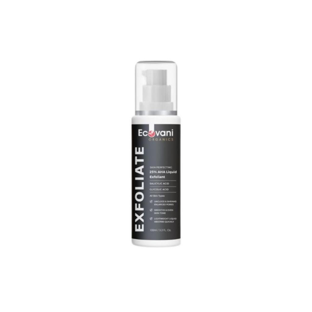Ecovani Organics 25% AHA Liquid Salicylic Acid Exfoliant